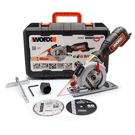 Mini sierra circular Worx WX427