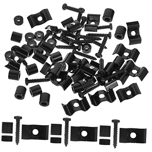 WESIEVYA Juego De 10 Soportes Para Cuerdas De Guitarra Soporte De Metal Para Cuerdas De Guitarra e Para...