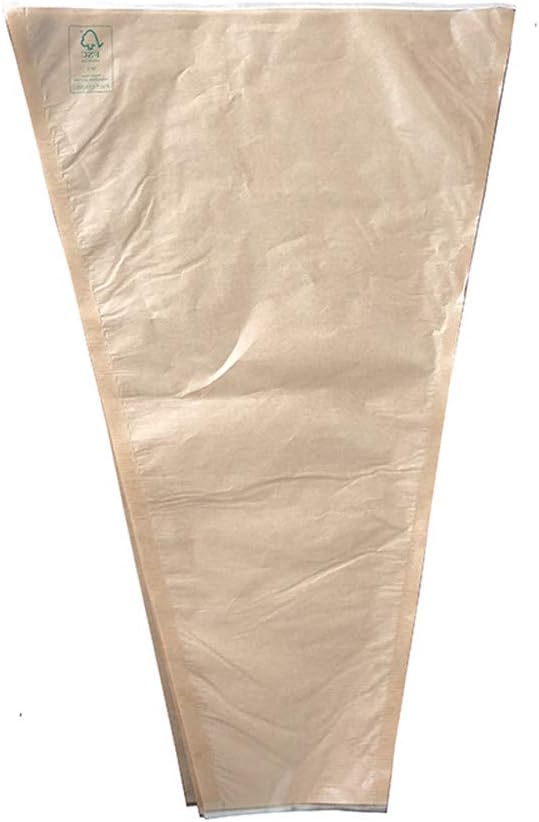 Flower Bouquet Sleeve Clear Cellophane Plastic Packaging Bags-50 Counts : Health & Household