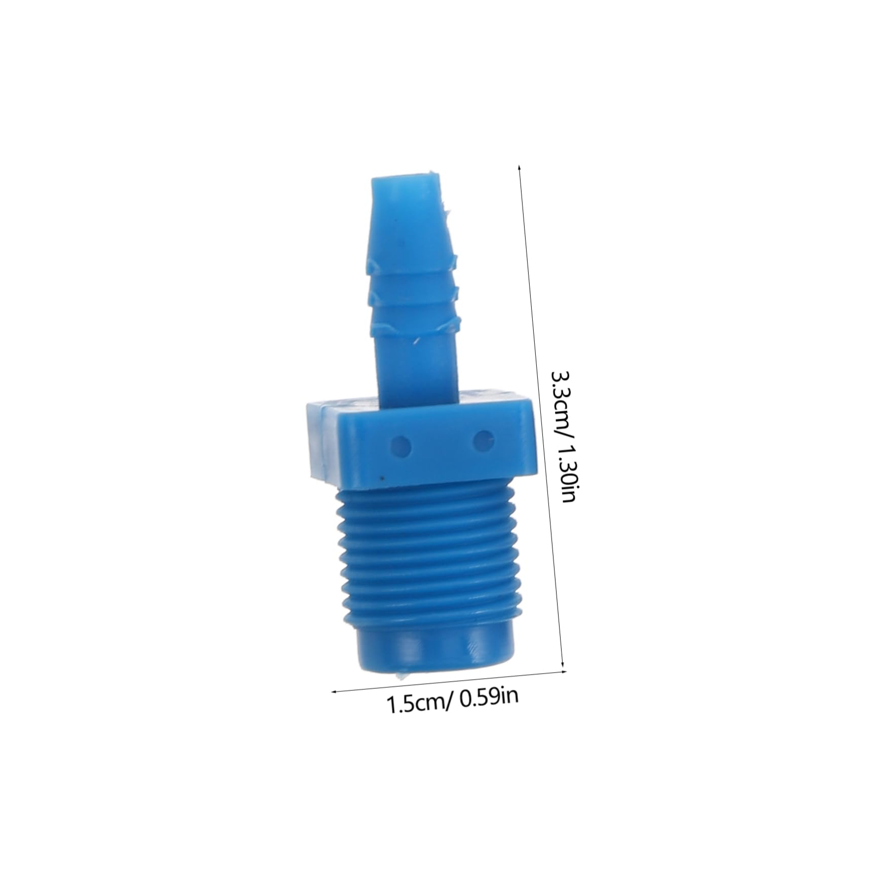 ULTECHNOVO Kit di Spurgo Cilindro in Plastica Raccordi Filettati e Clip Tubo, Facile Manutenzione e Alta Efficienza per Linee di Produzione Industriale Automatizzate