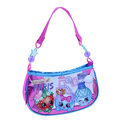 Shopkins Girls Beaded Handbag, Pink, One Size