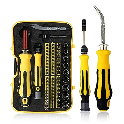 YyDDs Universal Tools Screwdriver Set Precision 70 in 1 Screw Driver Magnetic Parafusadeira Insulated Torx Bit Multitools Hand Tools