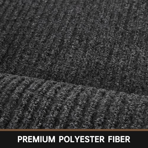 Front Door Mat, 10' x 36" Heavy Duty Indoor Outdoor Doormat, Non-Slip Welcome Mats for Entryway, Rubber Backing Low Profile Commercial Door Mats