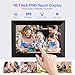 Uhale Digital Picture Frame WiFi 10.1 inch HD IPS Touch Screen Electronic Picture Frame Slideshow Smart Loop Digital Photo Frame with APP & SD Card Slot to Load Photos & Videos from Your Phone