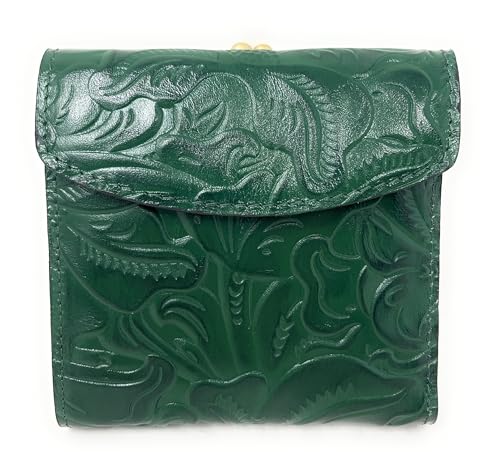 Patricia Nash Women's Reiti Leather Bifold Wallet, Soft Green