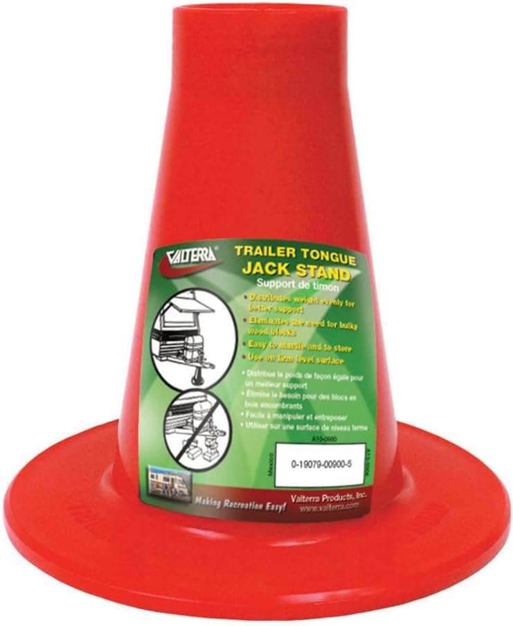 Valterra A10-0900 Trailer Tongue Jack Stand - Red