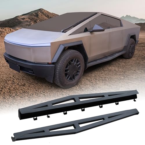 Estribos para Tesla Cybertruck Autekcomma Negro Mate miniatura 1