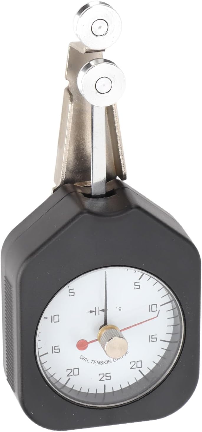 Textile Tensiometer 2 to 25gw Accuracy Pointer Dial Tension with Easy Reading Ideal for Textile Factories