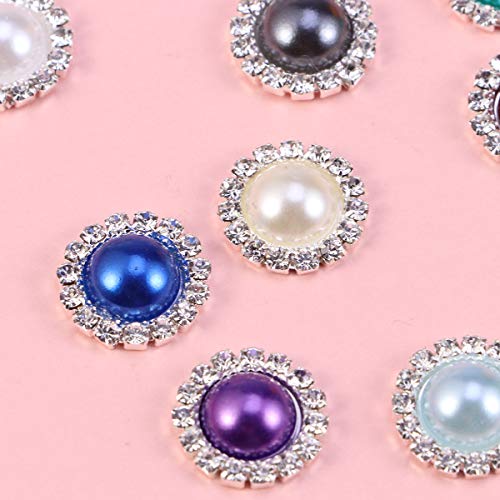 SUPVOX Bottoni Gioiello Bottoni Strass Cristallo