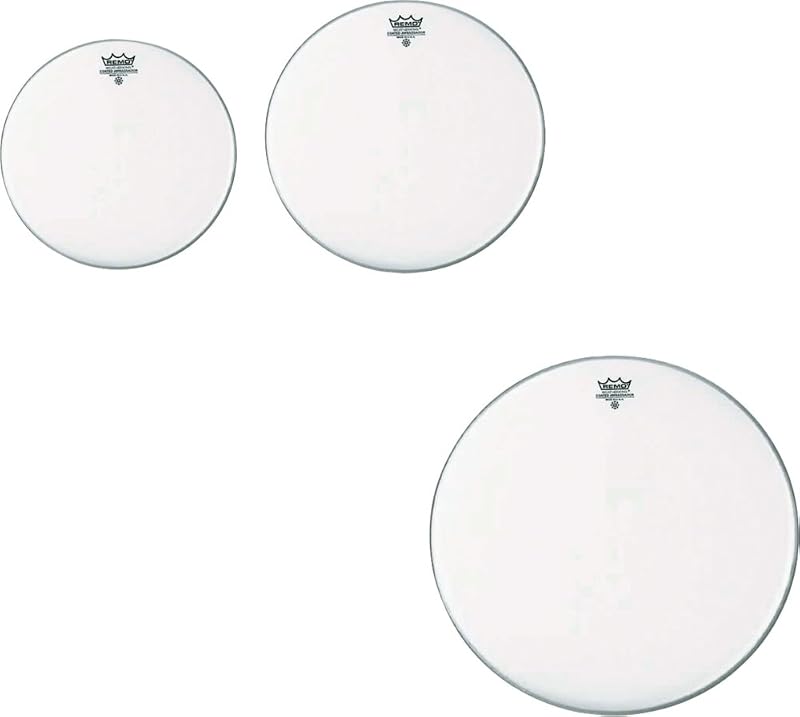Remo PP-1390-BA Ambassador Coated Tom Drumhead Pack - 10", 12" & 16"