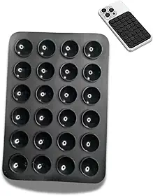 Ventosa de Silicone para Celular com Adesivo – Suporte para Capinha de Telefone, Fixação em Superfícies Lisas, Acessório Portátil para Fotos, Vídeos e Uso Diário