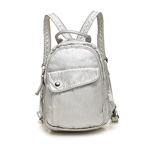 Sac à dos de loisirs pour femme style coréen lavable et résistant Modèle C