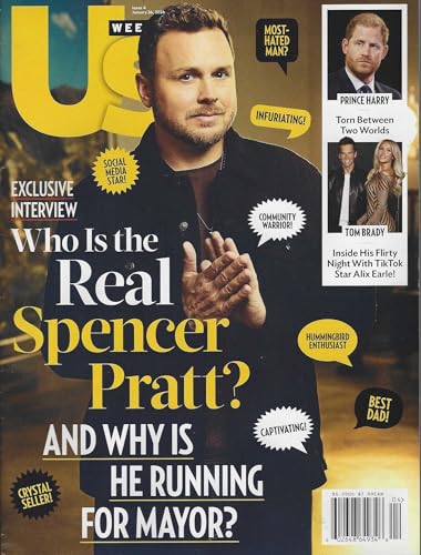 US Weekly Magazine January 26th 2026 Spencer Pratt
