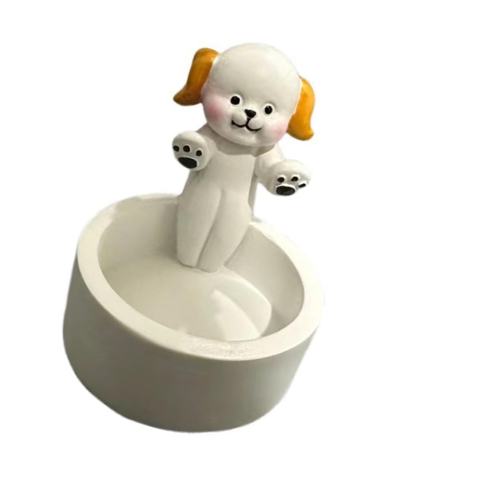 HZBB Kitten Holders, Lovely Cats Candlestick Cats Warming Its Paws Scented Ornament Lover Kitten Tealight