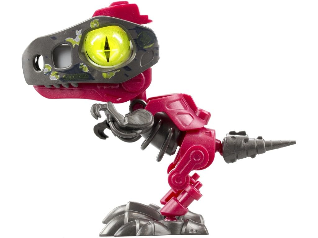 Bizak Biosaurus Battle Pack Doppio – Uovo Con Creatura Elettronica Da Costruire, 20-24 Pezzi, Effetti Luce E Suono, 4 Modelli Collezionabili