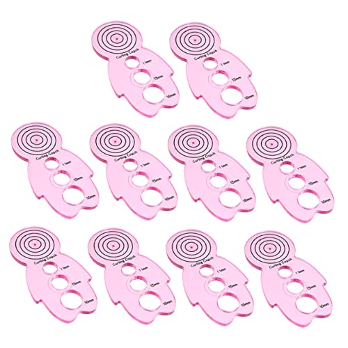 HOMSFOU Sturdy Paper Quilling Tool Kit 10 Pcs Quilling Rolling Tool Perfect for DIY Paper Craft