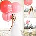 Koogel 15 PCS Large Latex Balloons, 36 Inch Big Assorted Color Balloons for Birthday Wedding Carnival Anniversary Party Decorations