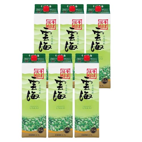 雲海酒造 そば雲海 パック 2700ml