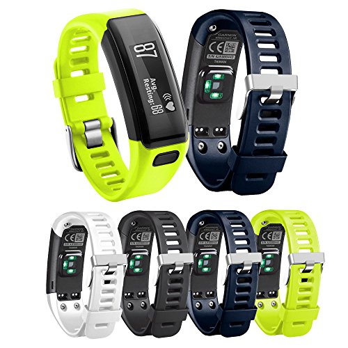 Bracelet Garmin Vivosmart HR anti irritation en silicone de remplacement