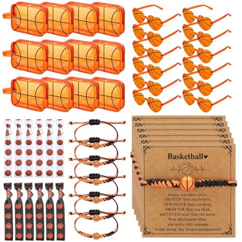 Sunnymove 48 Pcs Basketball Senior Night Gifts 2026 Basketball Gifts for Team Sports Party Favor...