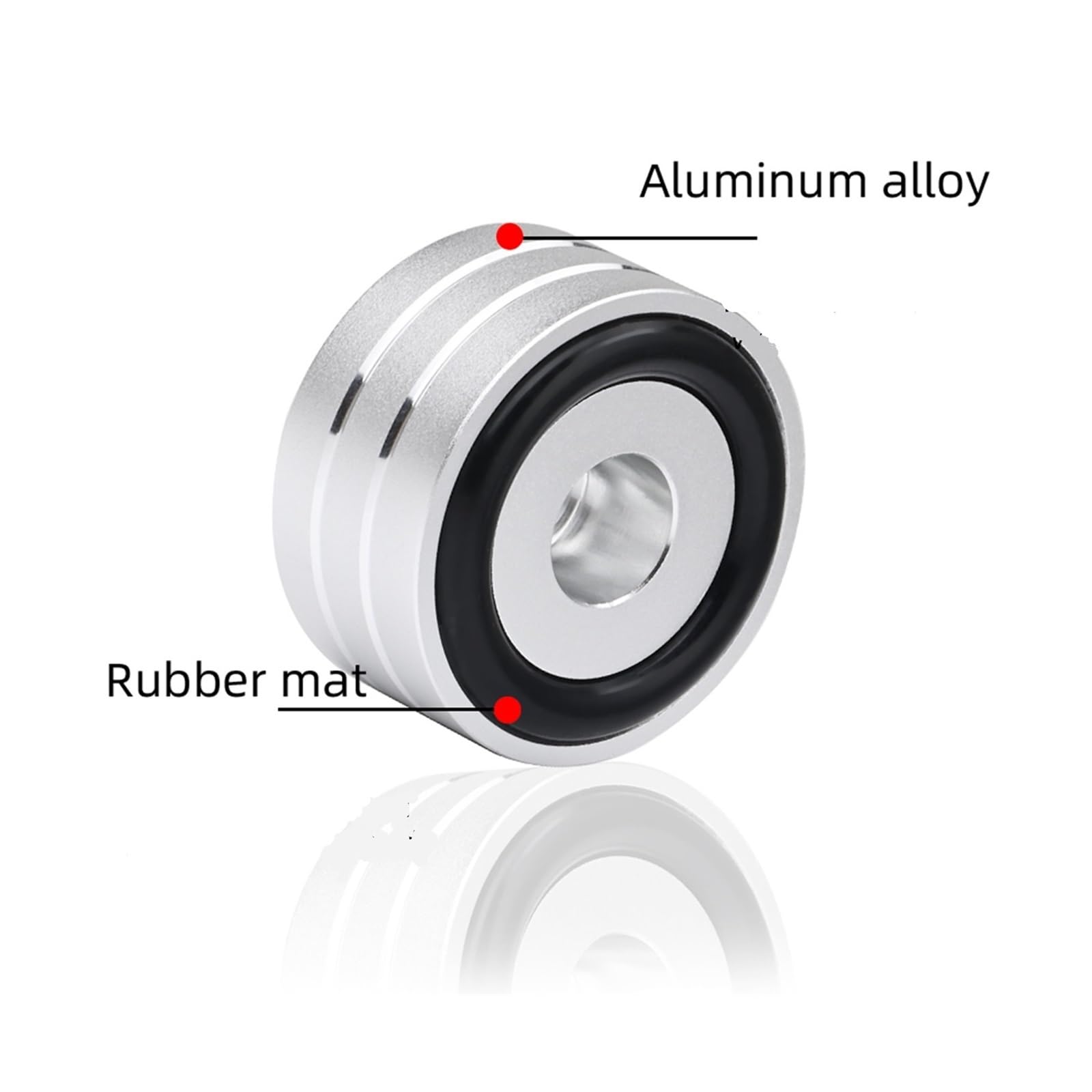 Inox SpeakerSpike Piedini for piedini for for altoparlanti Hifi da 4 pezzi