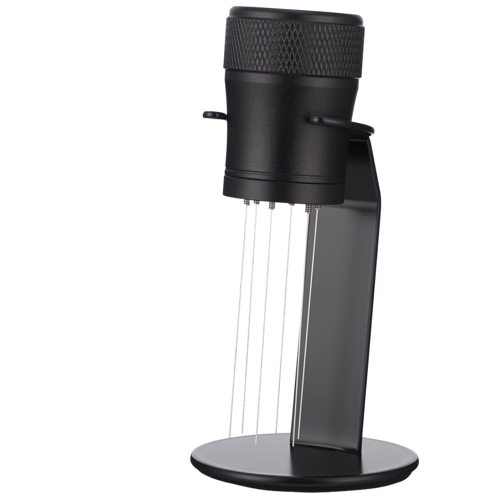 Agitateur de distribution de café WDT avec support pour coin barista