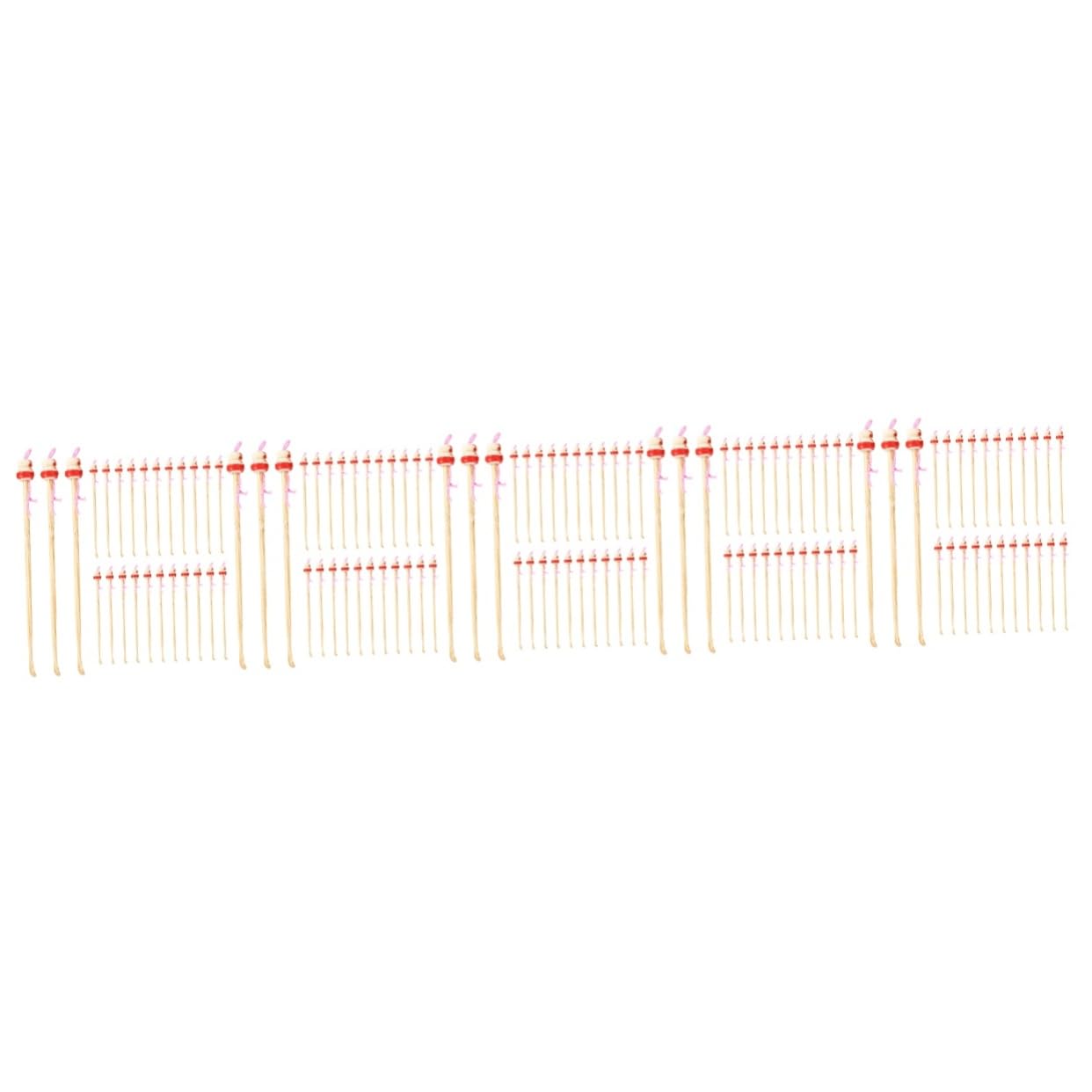500piezas Cucharas De Cera Para Oídos De Colgantes De Limpieza De Cerumen Utensilios Color Aleatorio