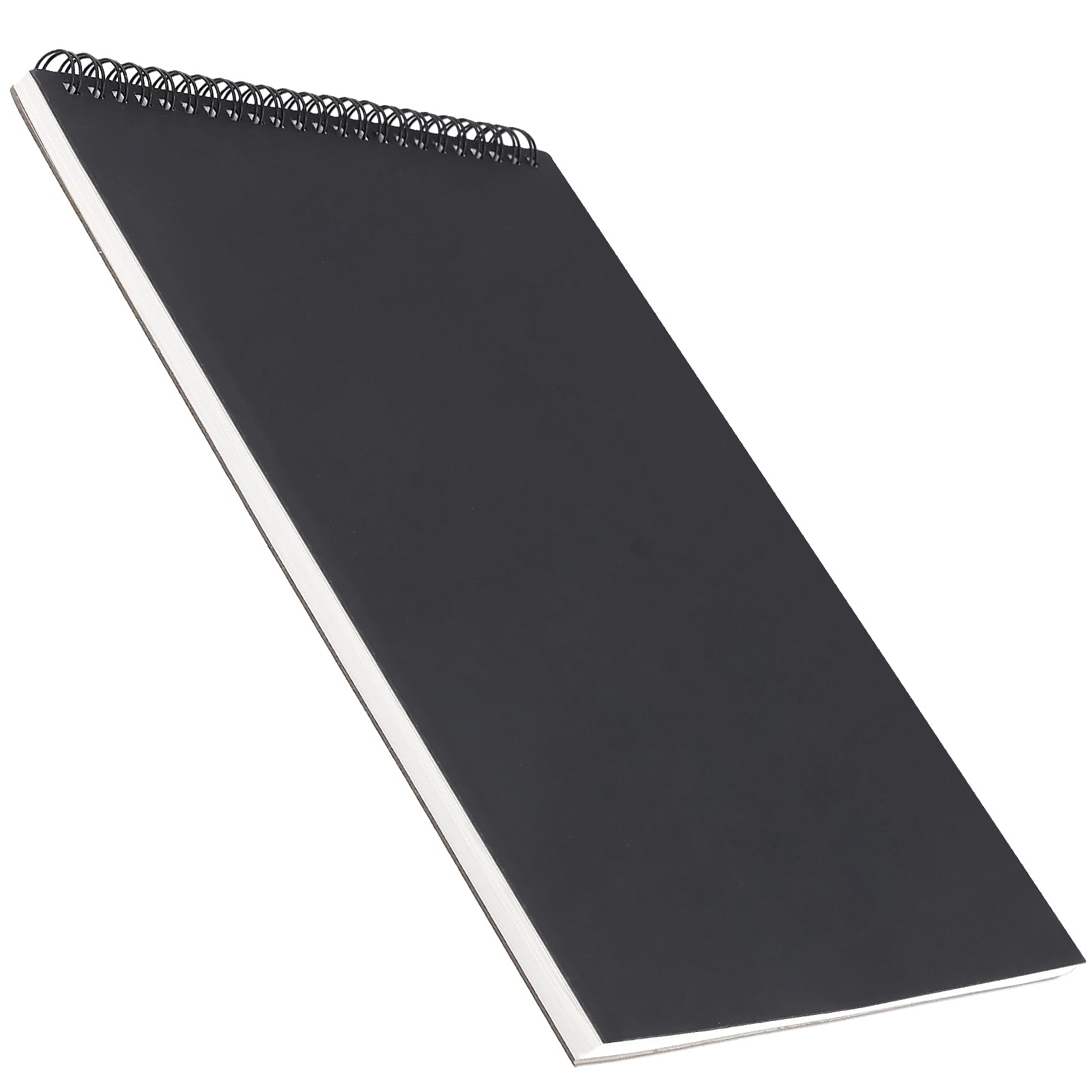 SYUTBOU Szkicownik A4, 4 sztuki, 30 arkuszy 120 g/m², A4, szkicownik, pusty blok rysunkowy, czarny szkicownik pusty do szkicowania, do szkicowania, znaków, doodlingu, pisania