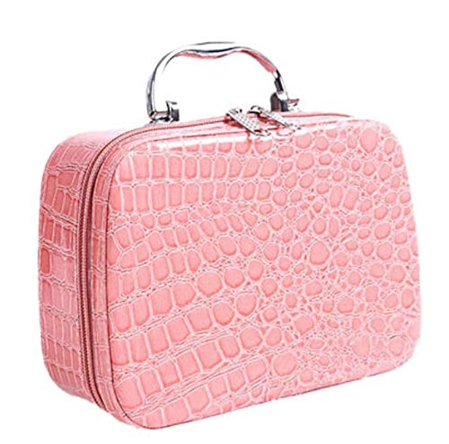 Preisvergleich Produktbild Kosmetiktasche Fashion Woman Makeup Case Kosmetiktasche Reiseveranstalter Beauty Box Medizin Schreibwaren Kosmetik Weihnachtsgeschenke Rot B