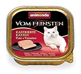 animonda Vom Feinsten Adult Katzenfutter, Nassfutter für ausgewachsene Katzen, Fleisch Vielfalt mit Geflügel, 32 x 100 g