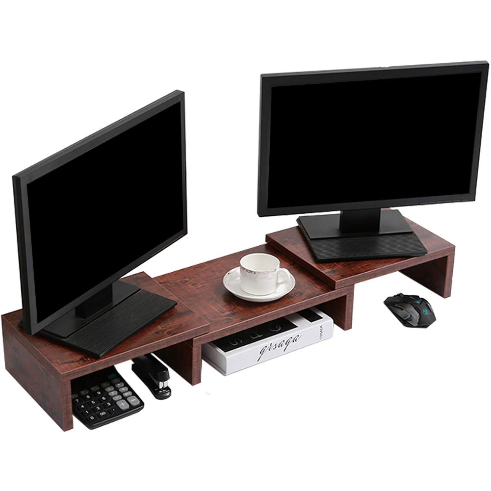 Buy SUPERJARE Monitor Stand Riser, Adjustable Screen Stand for Laptop