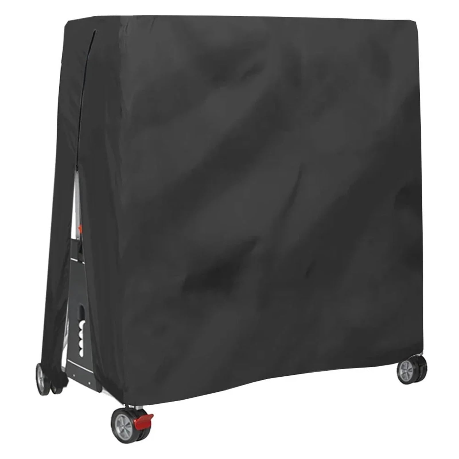 165X70X185cm Heavy Duty Waterproof Dustproof Table Tennis Cover 210D Oxford Cloth Indoor/Outdoor Ping Pong Storage Covers Accessories for Folding & Flat Tables