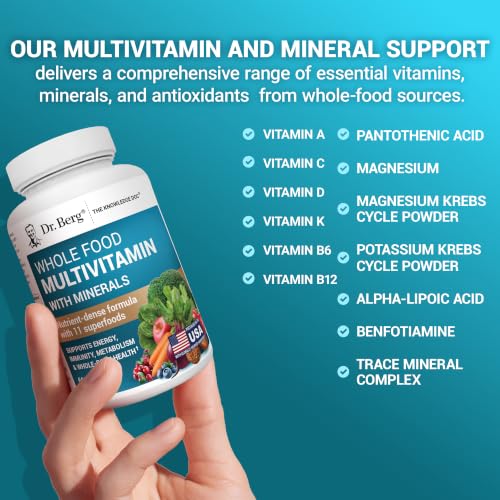 Dr. Berg Nutritionals HWC-230406 Multivitamins