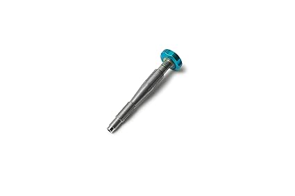 TEC Accessories - Micro-Torq - 4mm Hex Bit Driver - Aqua - Titanium Screwdriver - Everyday Carry - Toolkit Accessory