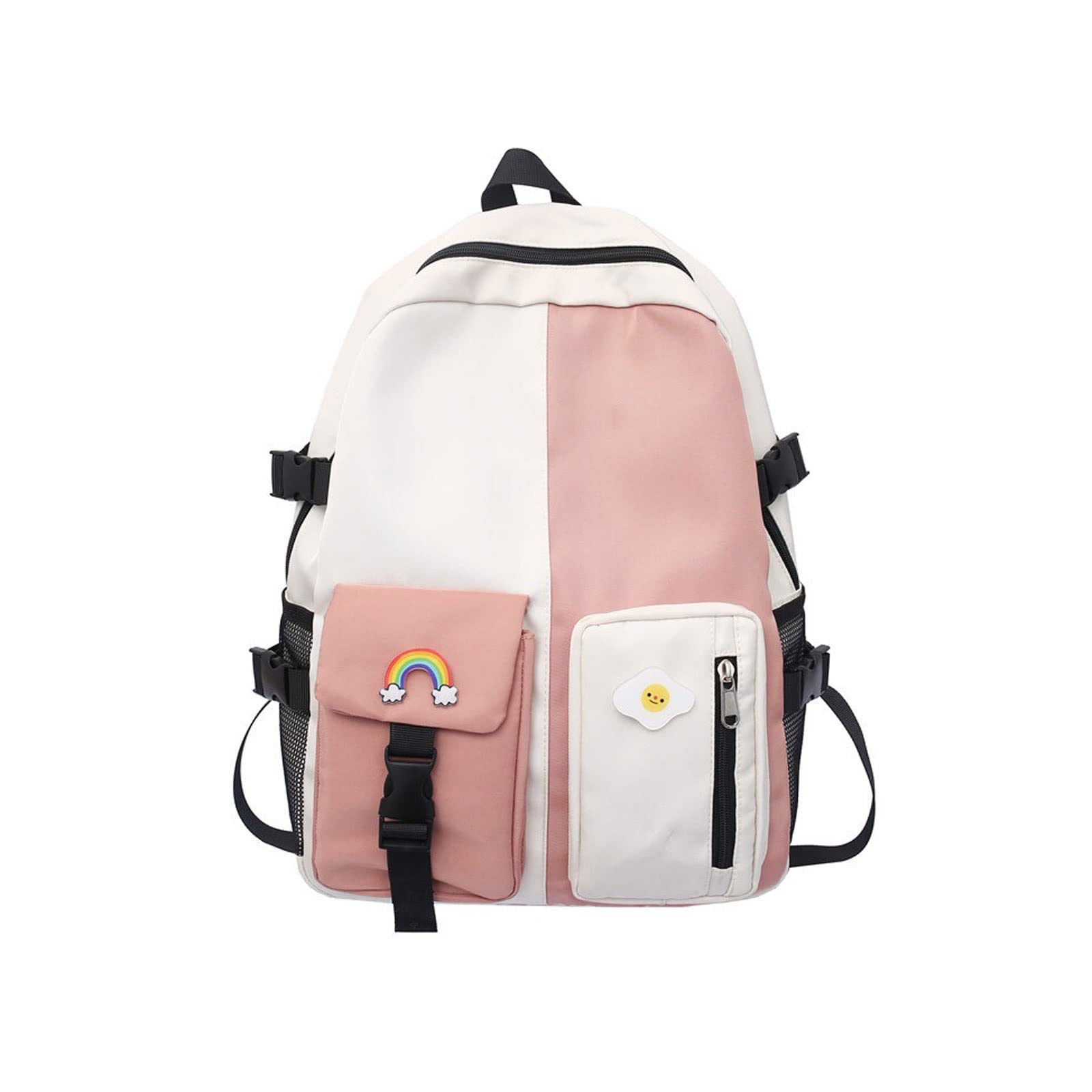 Cute Travel Backpack Ladies School Bag Laptop Portable Outdoor Urban Lightweight Wear Resistant Waterproof Breathable