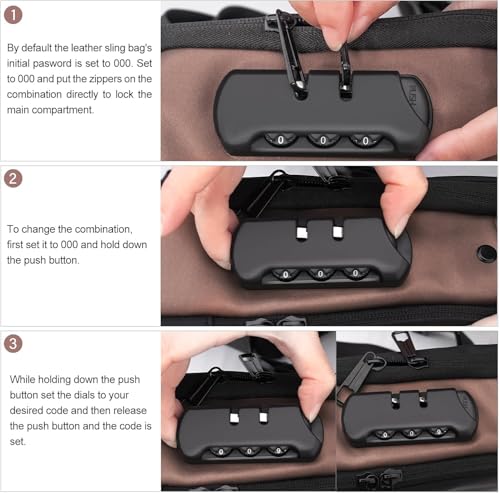 Image of Niwlix Crossbody Sling Bag For Men & Women, Casual Chest Backpack Shoulder Messenger Bags