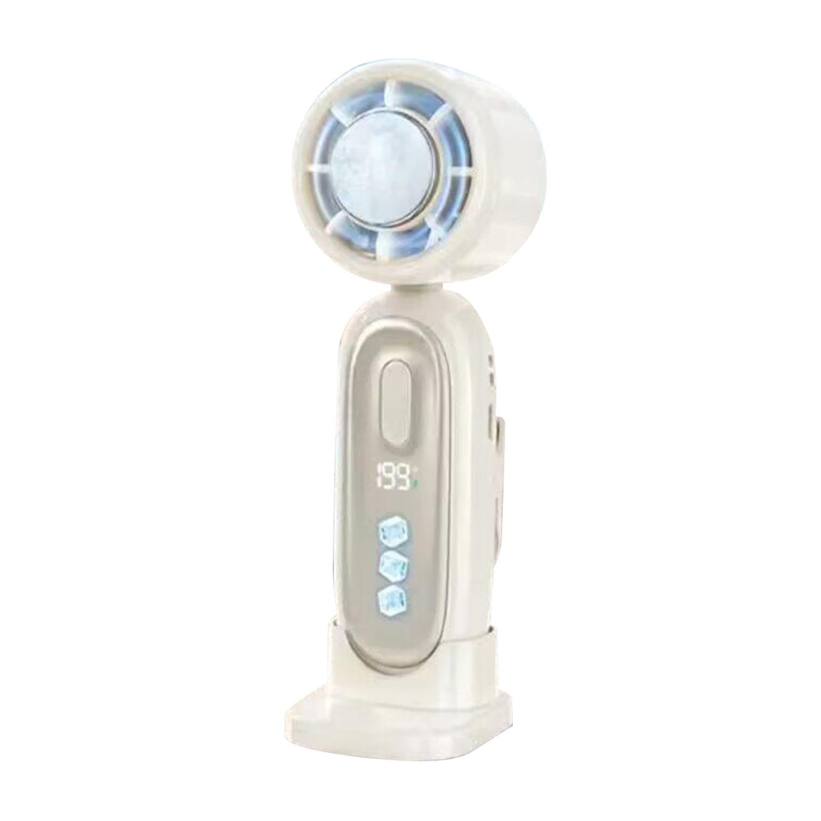 Ventilador de batería pequeña portátil para viaje y verano
