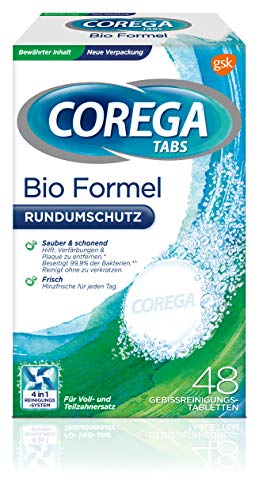 Pastillas efervescentes/Limpieza prótesis dentales (48 uds)