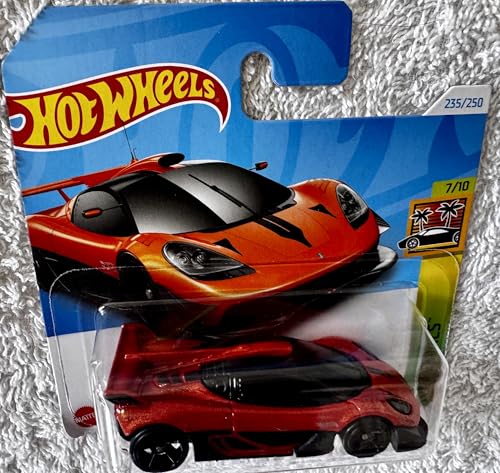 Hot Wheels Gordon Murray Automotive T.50s 1:64 Naranja miniatura 3