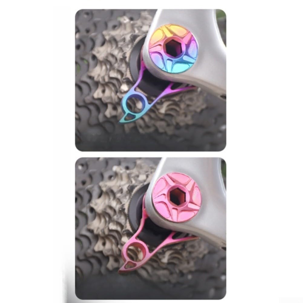 Pour crochet de dérailleur udh, queue en alliage TC4 haute