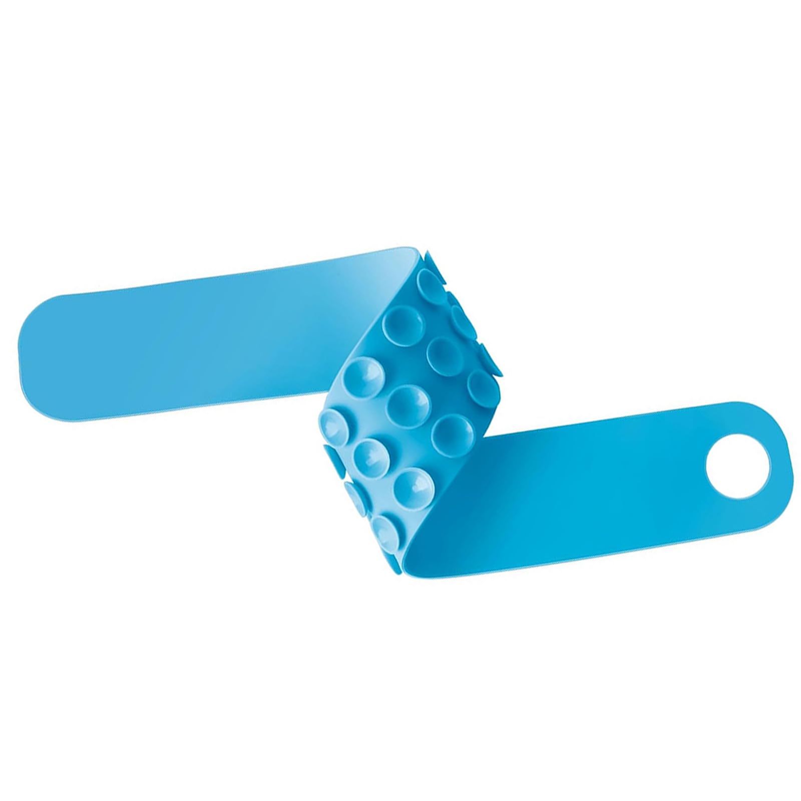Ljhnba Blue Multipurpose Silicone Thaw Belt Suction Cup Holder For Food Thawing And Kitchen Utensil Organization In Water Sink Silicone Thaw Belt