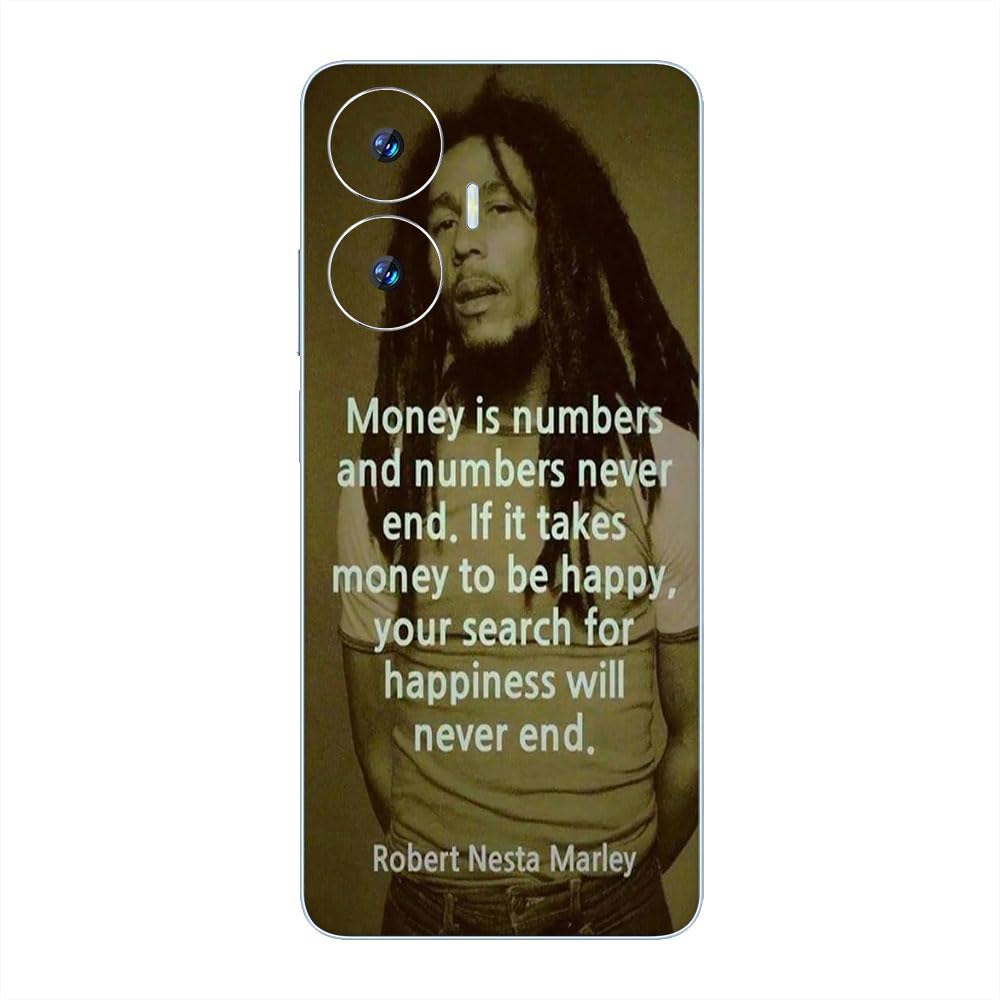 GADGETS WRAP Printed Vinyl Skin Sticker Decal for Realme Narzo N55 - Money Multicolor-image-35