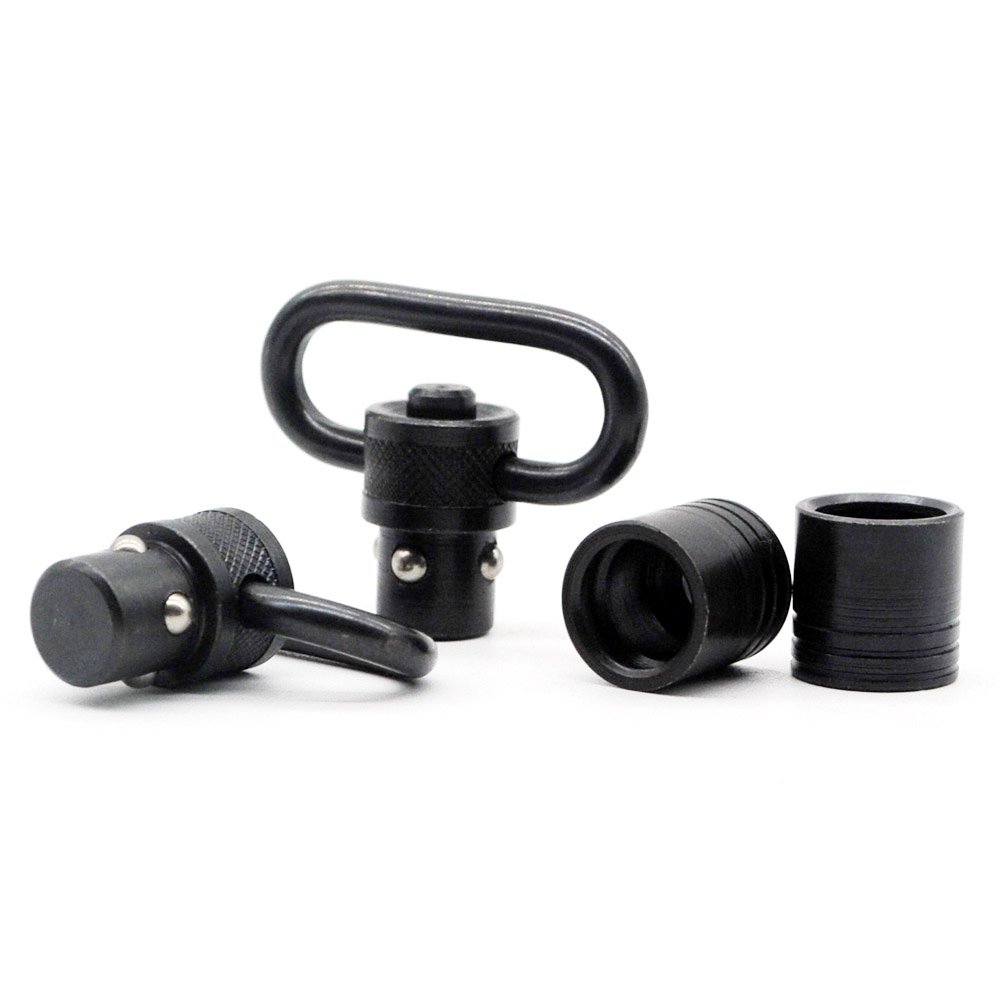 TRIROCK 2,5 cm Push Button Quick Release zdejmowany Sling Swivel Mount Tactical Sling QD adapter do pętli