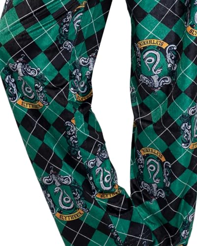 Harry Potter Big Girls Hogwarts Houses Crest Lounge Pants Pajamas3