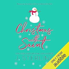 Christmas with Saint Audiolibro Por J. Sterling arte de portada
