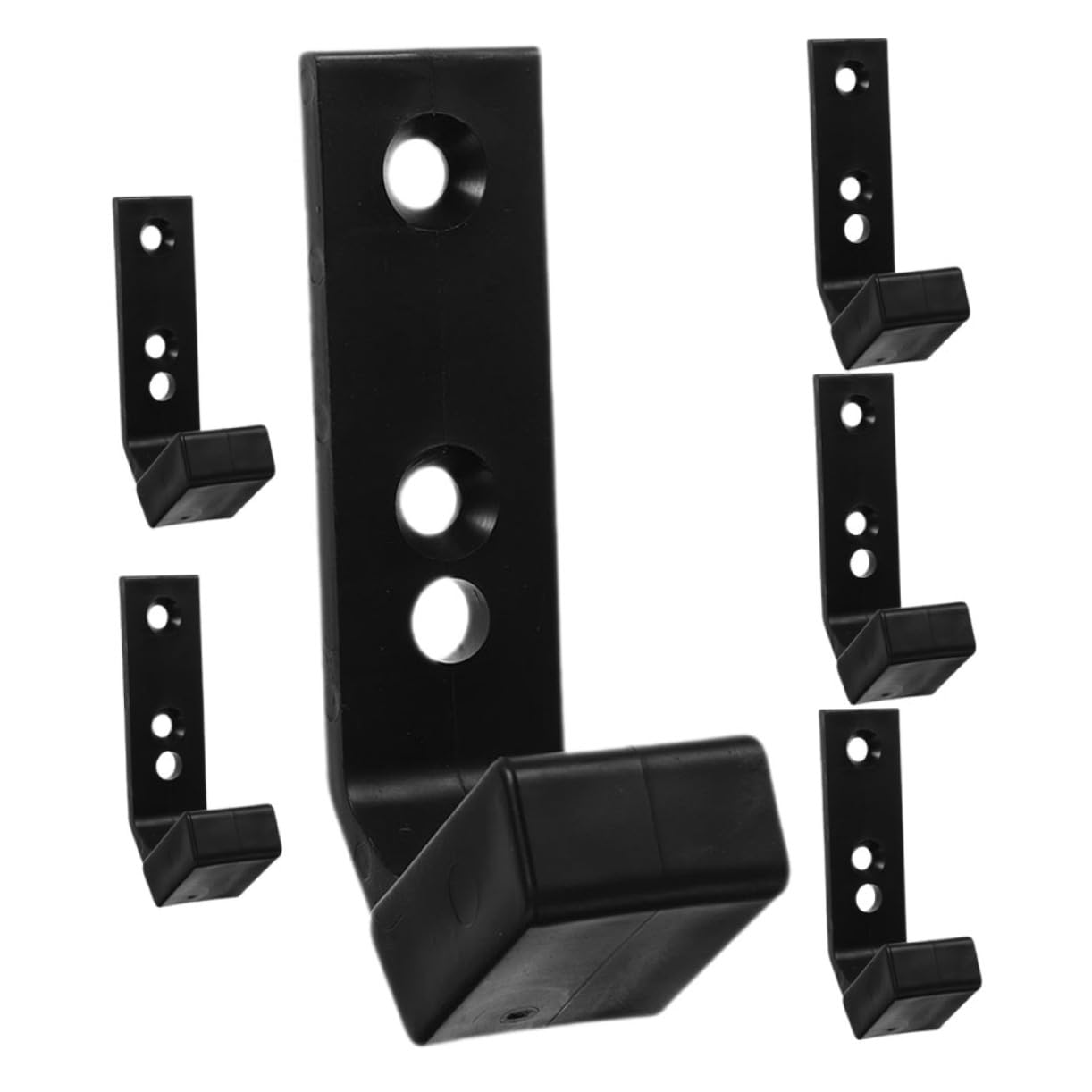 SUPVOX Fitness Equipment Rack Barbell Holders Wall Mount Barbell Rack Compact Portable for Home Gym