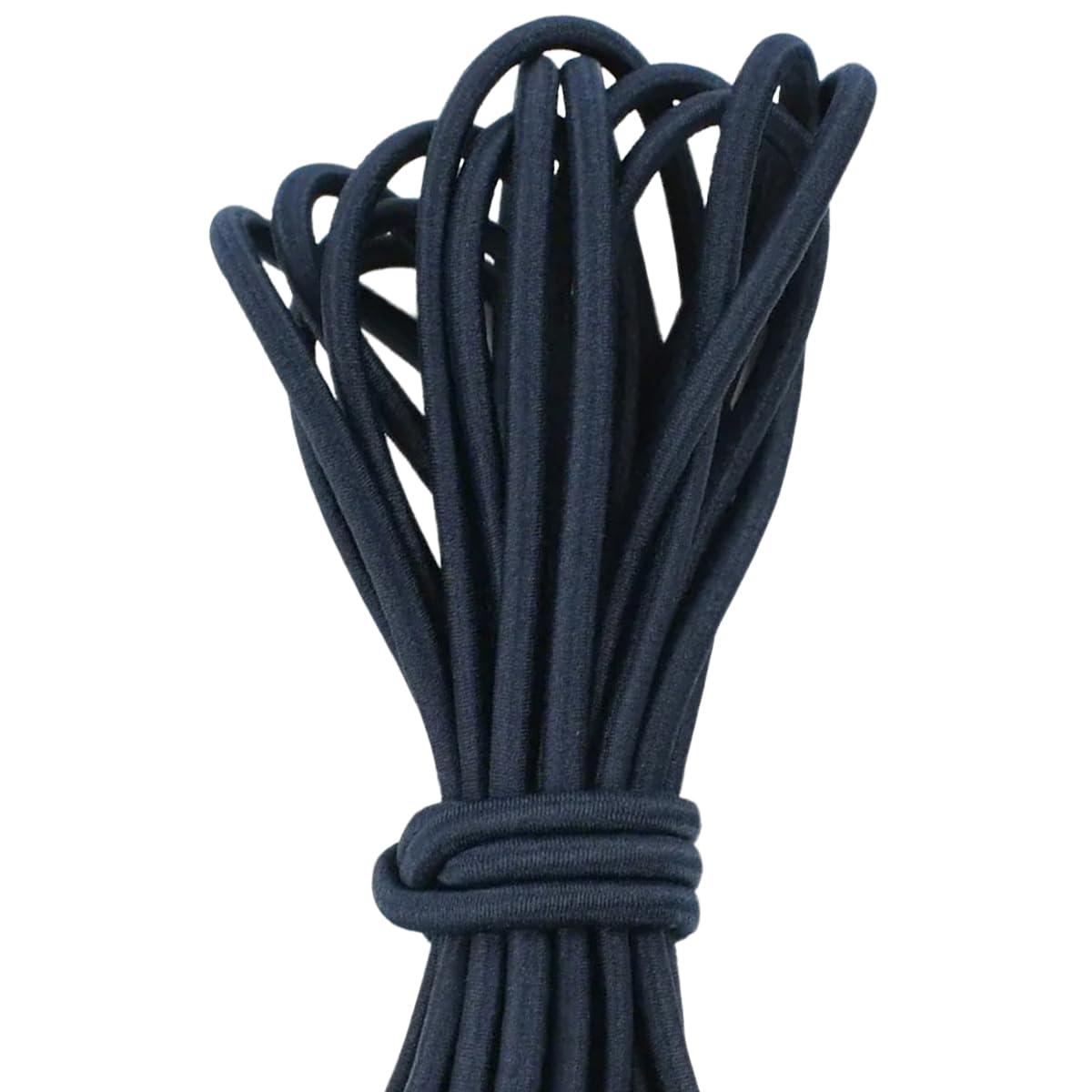 Cordon élastique rond 4mm extensible pour travaux de couture et loisirs