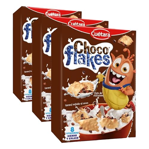 Choco Flakes 520g (Paquete de 3)