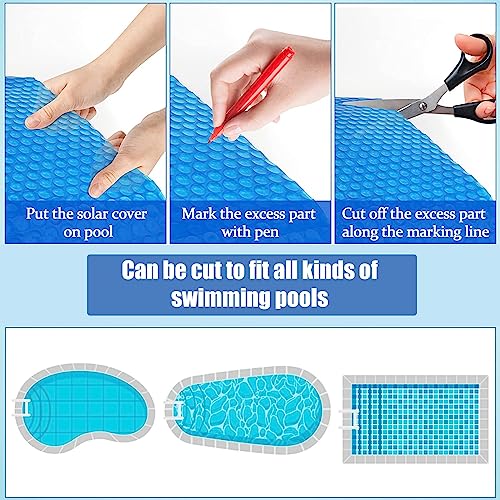 Cobertor Solar Redondo Para Spa y Piscinas 1.5m miniatura 6