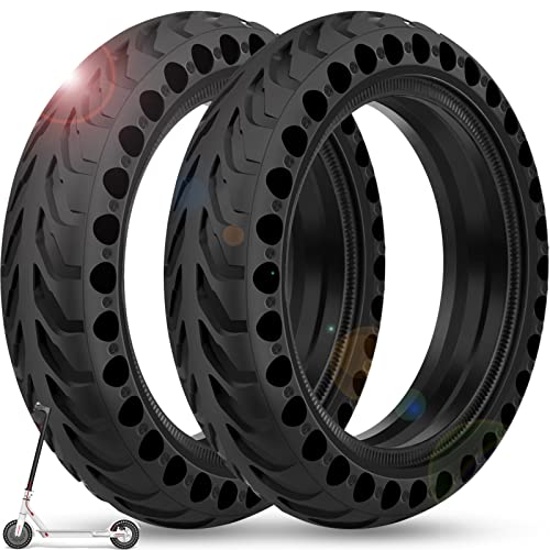BANGTING 2PCS 8.5x2 inches Solid Tires for Electric Scooter, 8